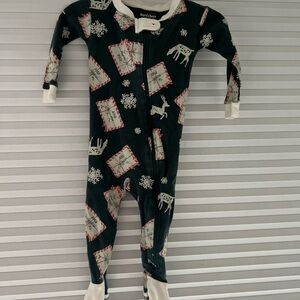 Burt's Bees Holiday  Kids One Piece Footie